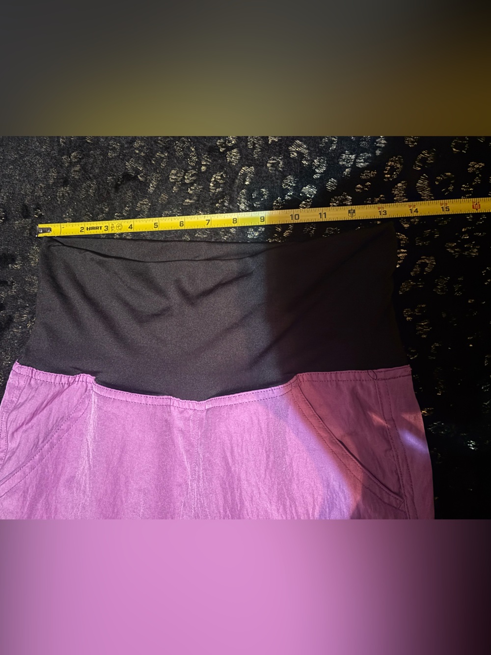 Pink Yoga Waistband Scrub Pants - Picture 3 of 7